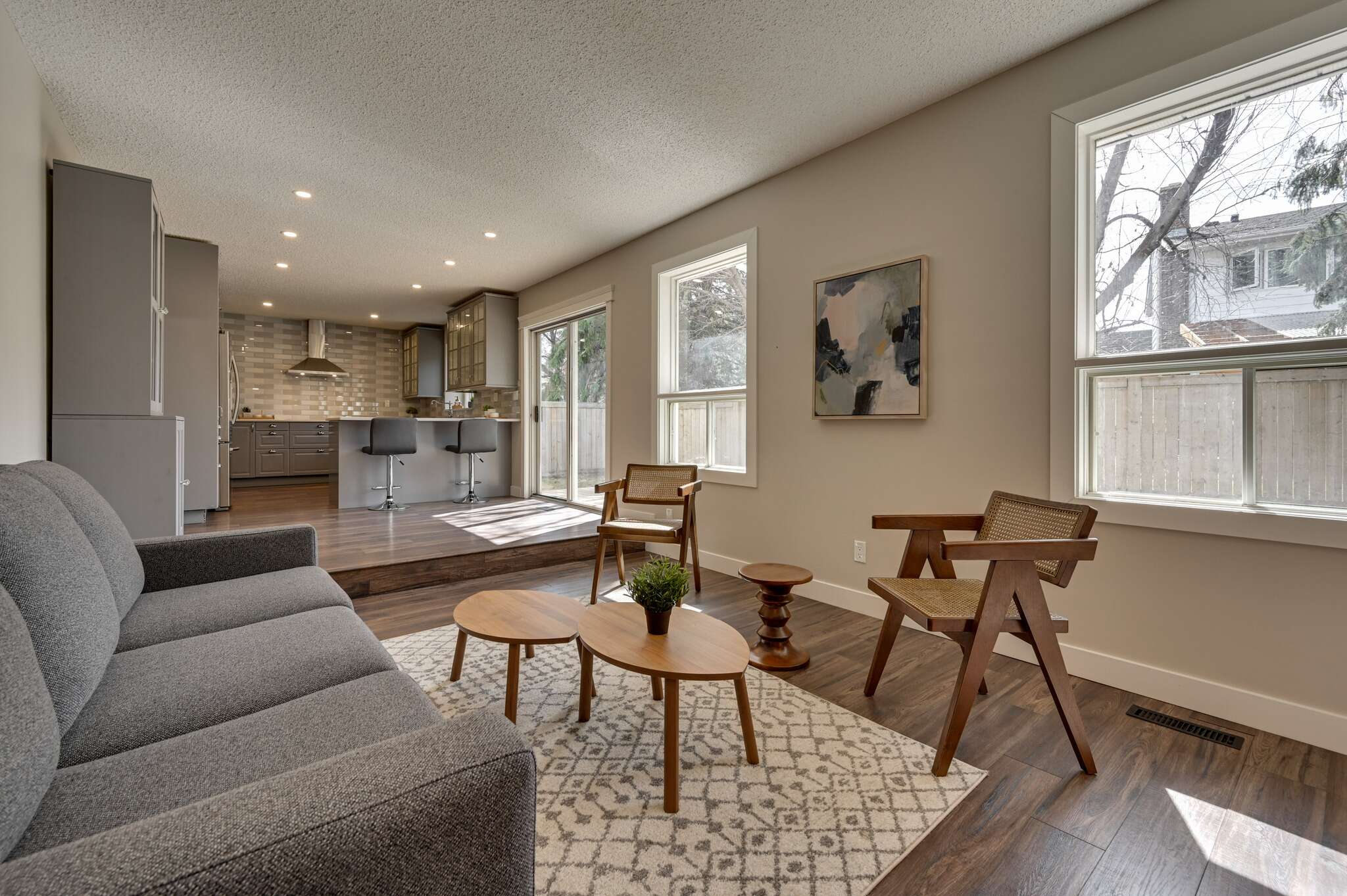 spacious home interior